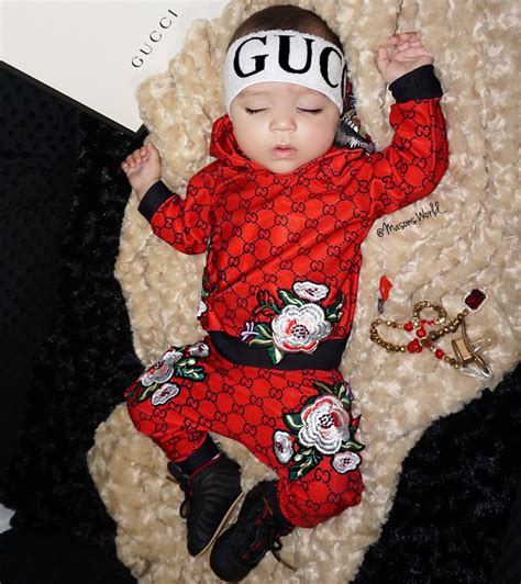 infant girls gucci|newborn baby wearing Gucci.